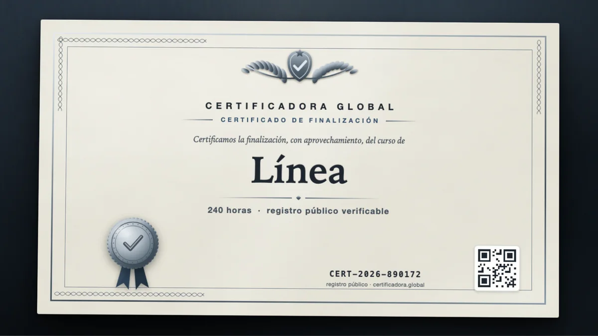 Portada del curso Línea