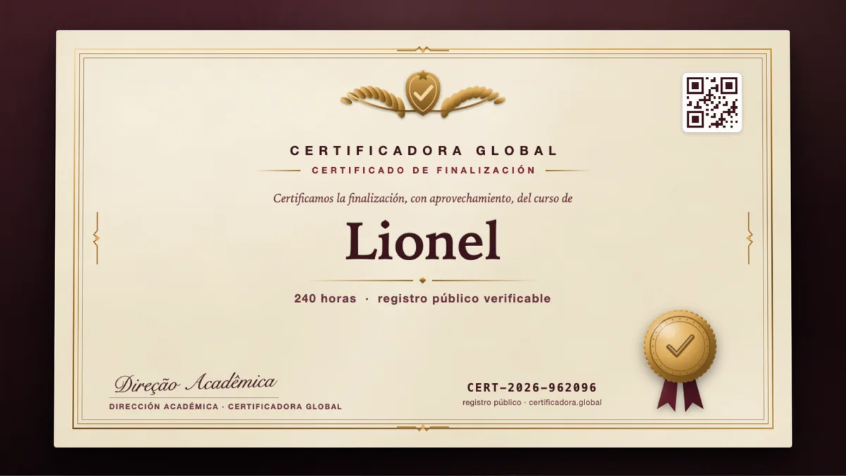 Portada del curso Lionel
