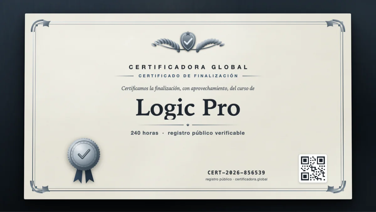Portada del curso Logic Pro