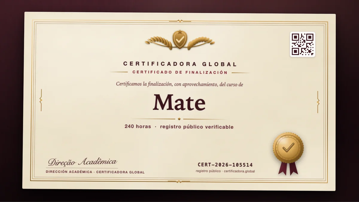 Portada del curso Mate