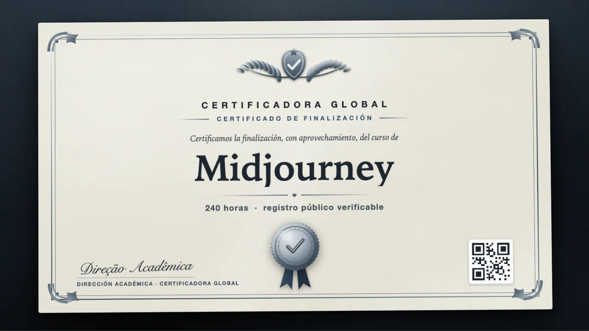 Portada del curso Midjourney