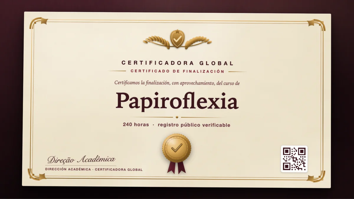 Portada del curso Papiroflexia