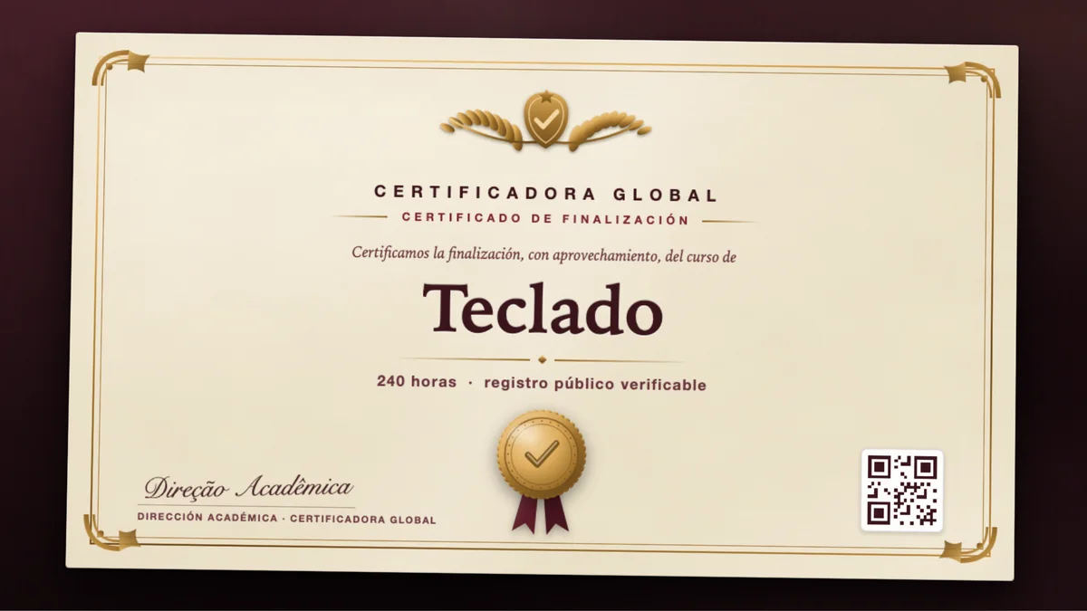 Portada del curso Teclado