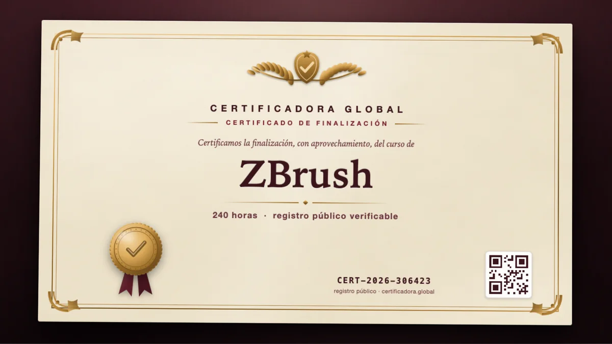 Portada del curso ZBrush