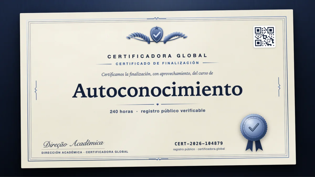 Portada del curso Autoconocimiento