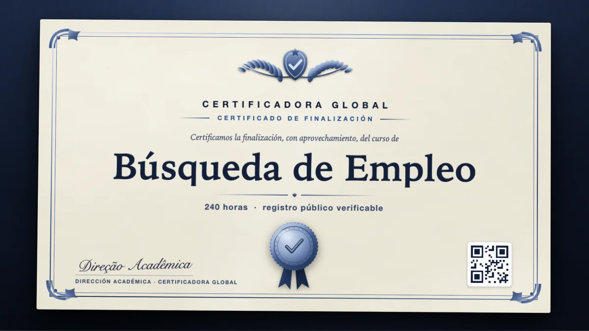 Portada del curso Búsqueda de Empleo