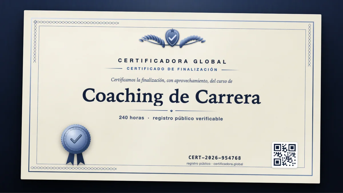 Portada del curso Coaching de Carrera