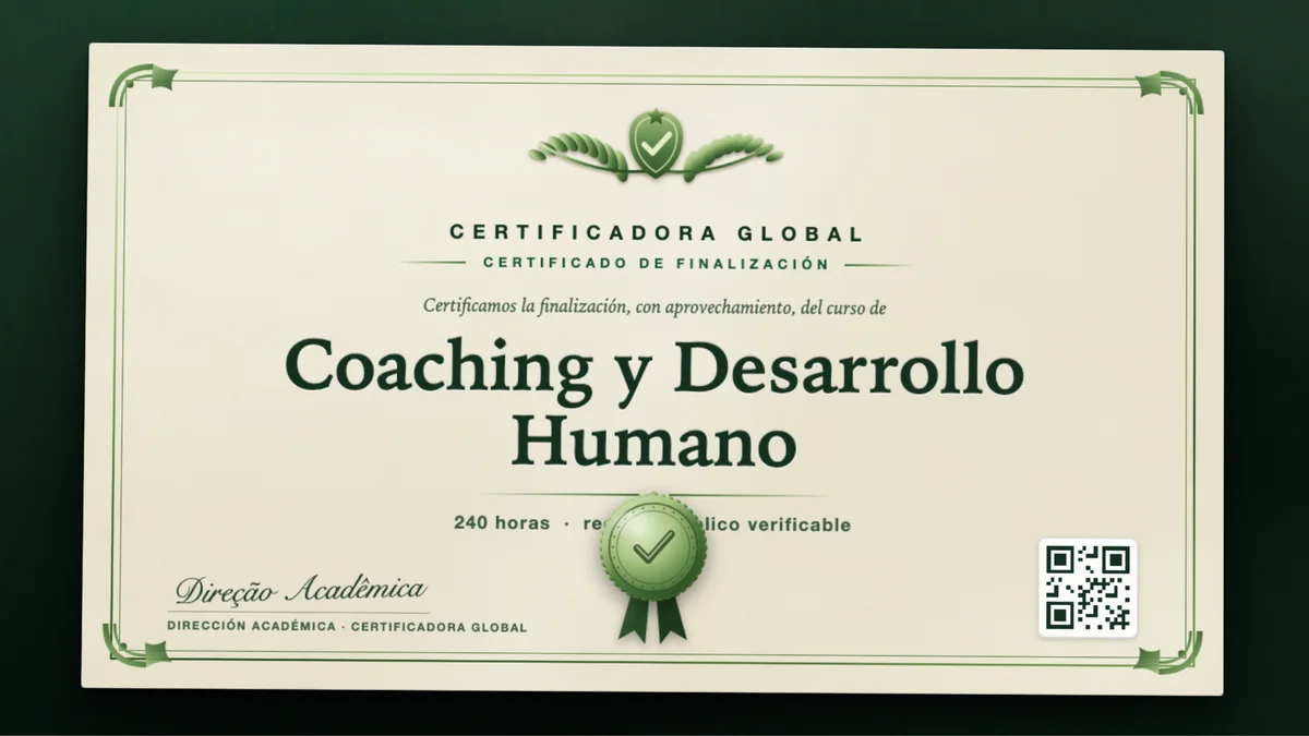 Portada del curso Coaching y Desarrollo Humano