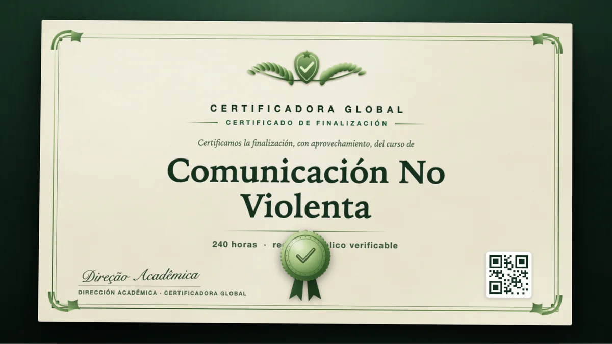 Portada del curso Comunicación No Violenta