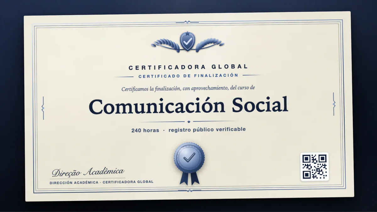 Portada del curso Comunicación Social