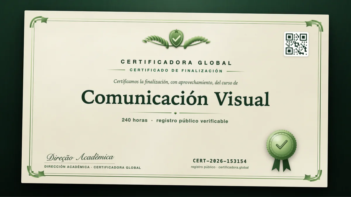 Portada del curso Comunicación Visual