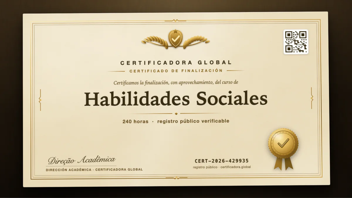 Portada del curso Habilidades Sociales