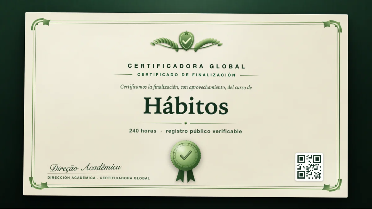 Portada del curso Hábitos