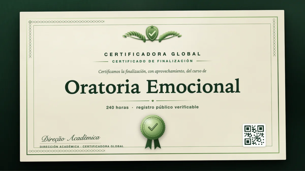 Portada del curso Oratoria Emocional