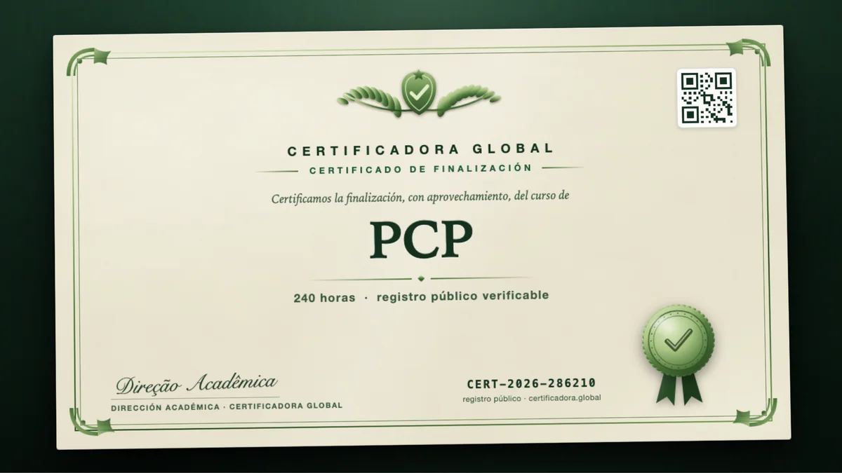 Portada del curso PCP