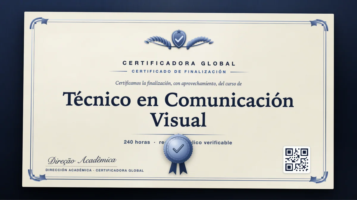 Portada del curso Técnico en Comunicación Visual