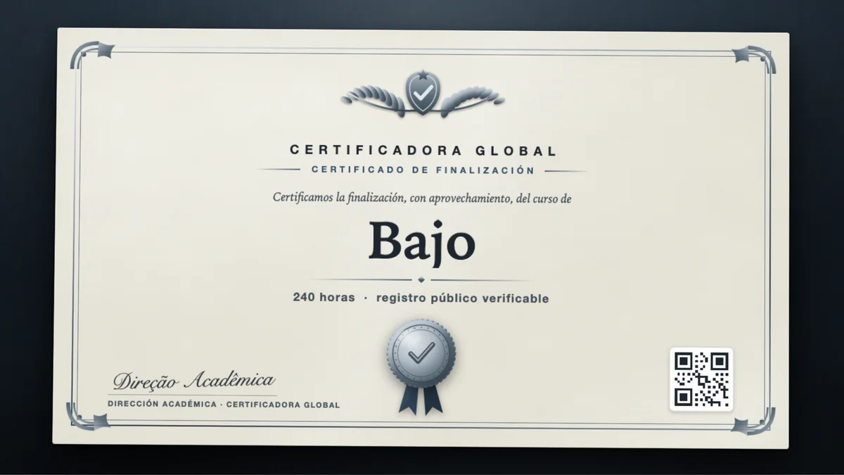 Portada del curso Bajo