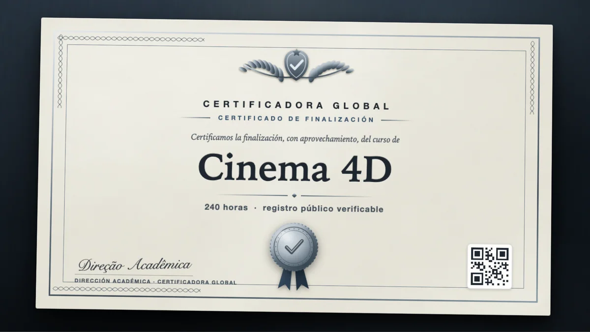 Portada del curso Cinema 4D