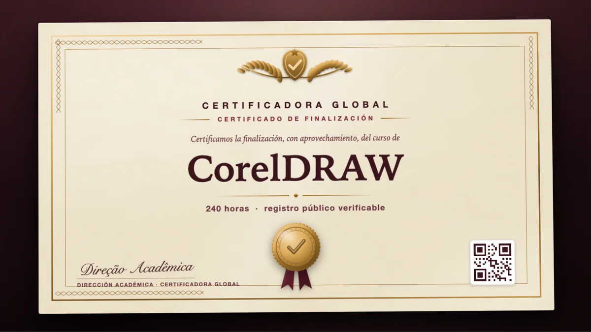 Portada del curso CorelDRAW