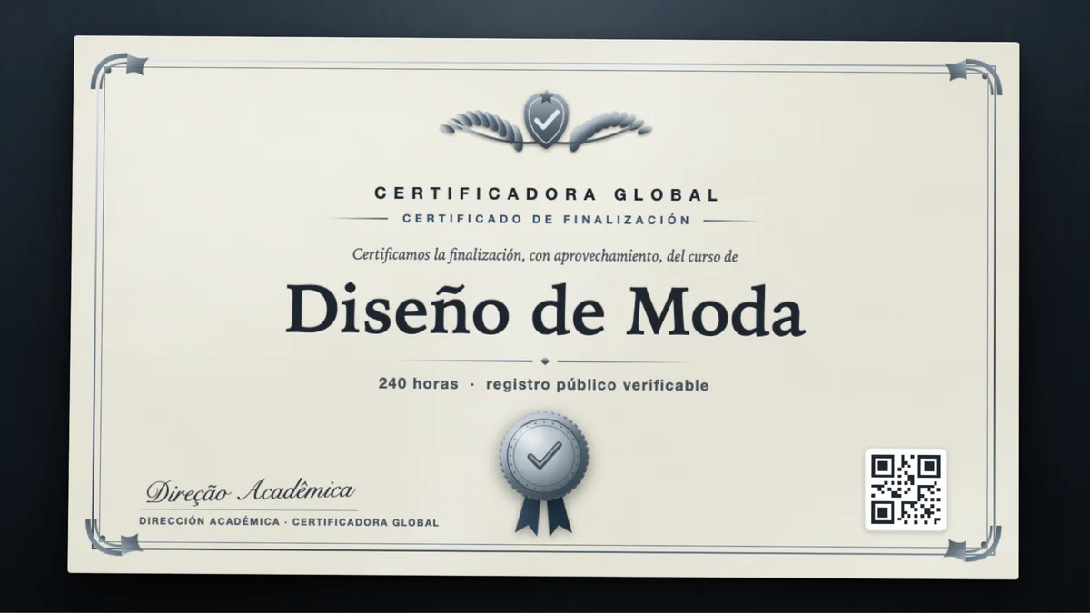 Portada del curso Diseño de Moda
