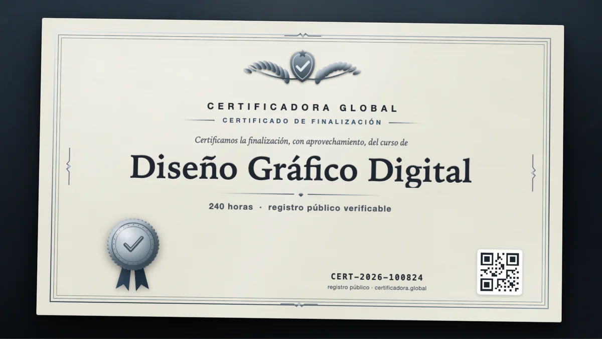 Portada del curso Diseño Gráfico Digital