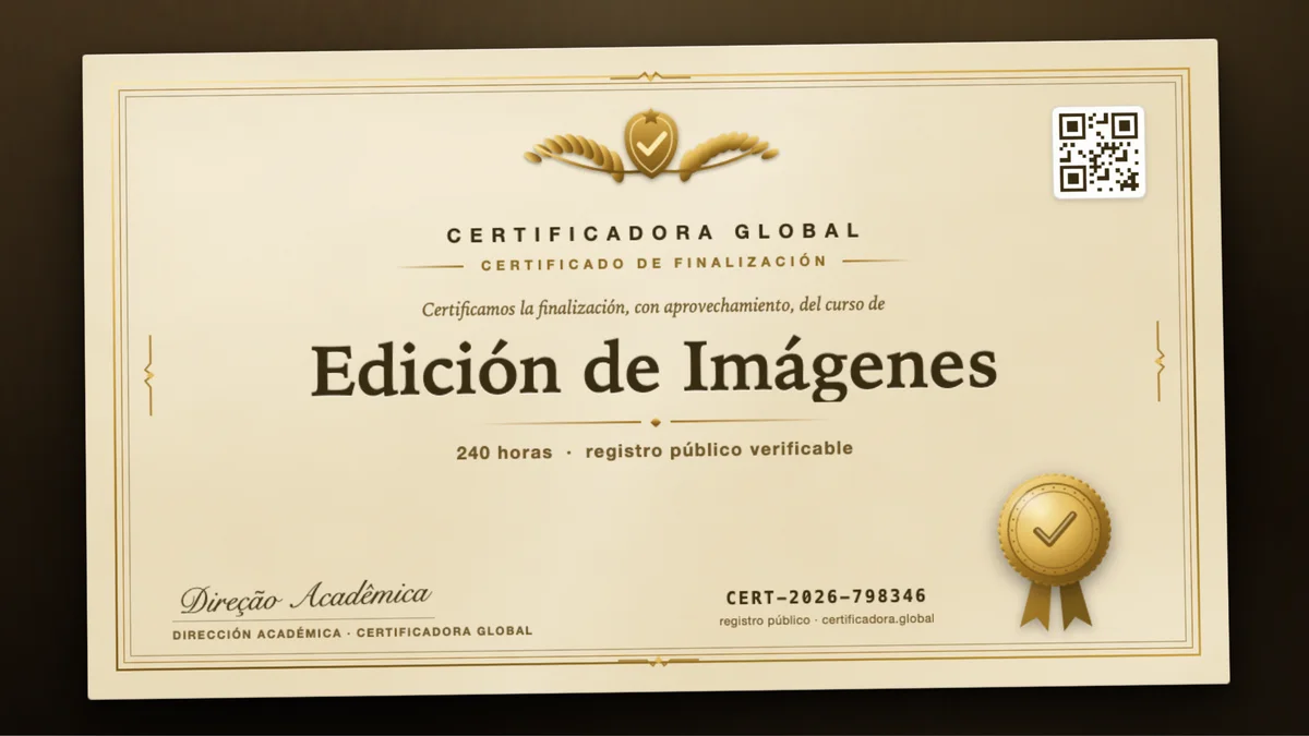 Portada del curso Edición de Imágenes