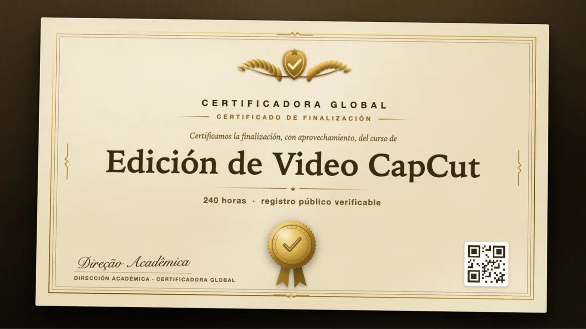 Portada del curso Edición de Video CapCut