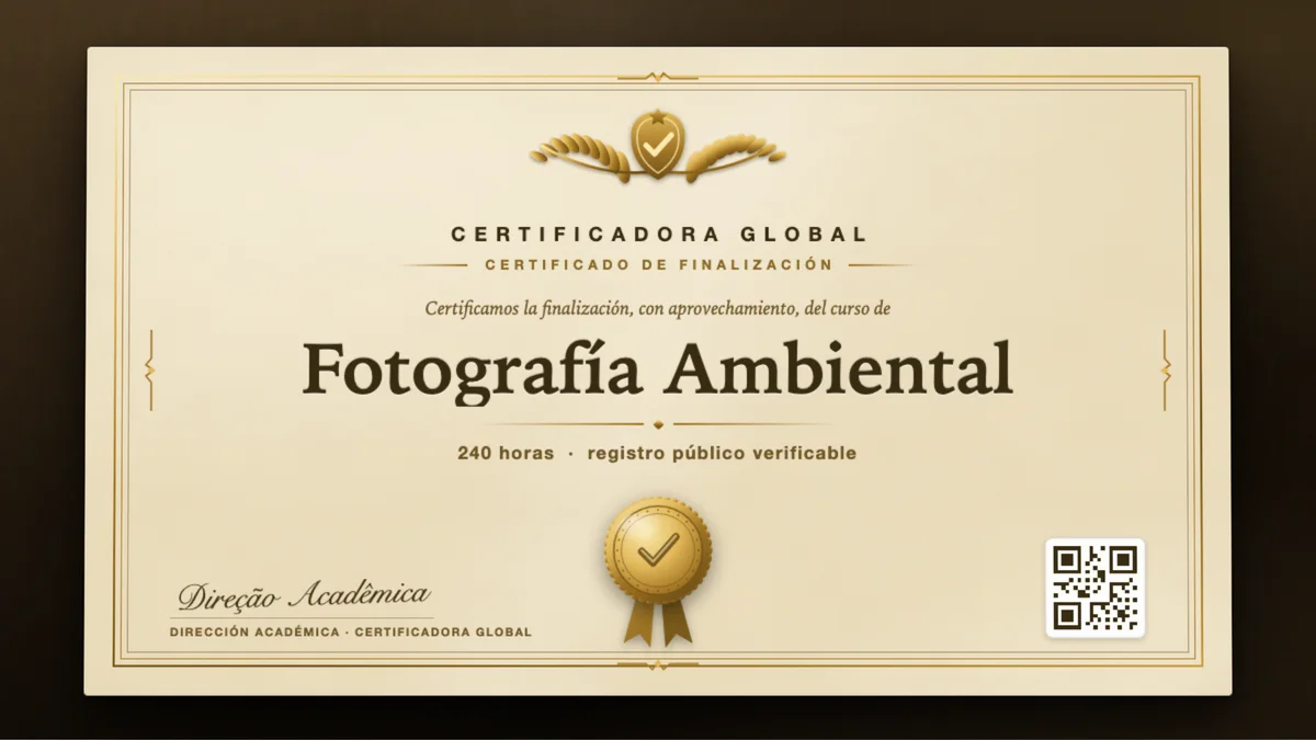 Portada del curso Fotografía Ambiental