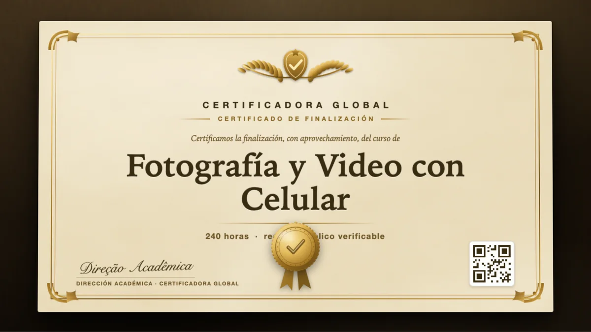 Portada del curso Fotografía y Video con Celular