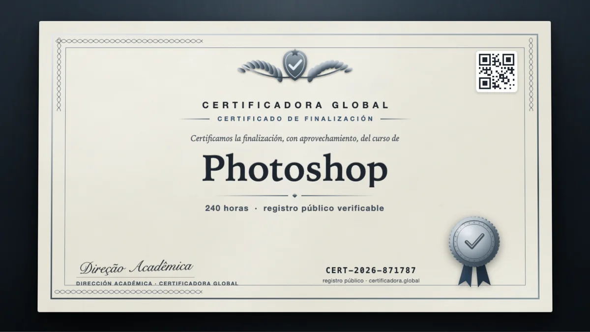 Portada del curso Photoshop