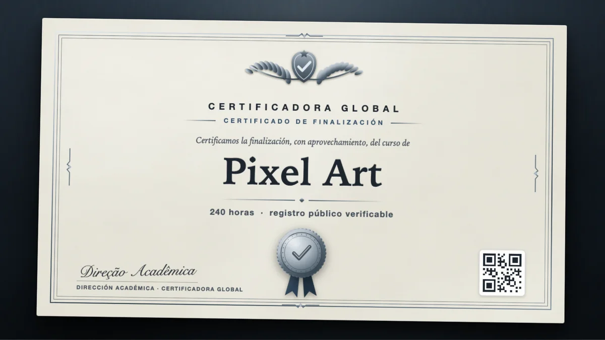 Portada del curso Pixel Art