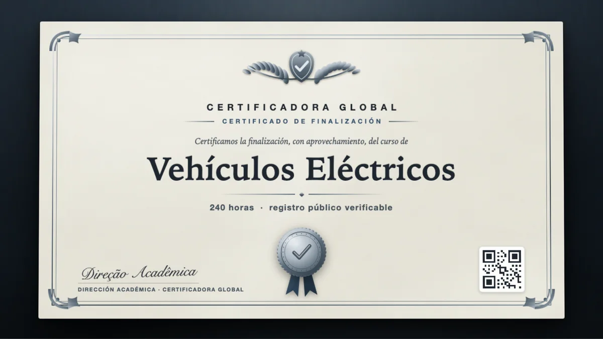 Portada del curso Vehículos Eléctricos