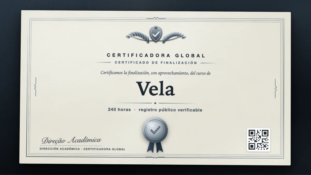 Portada del curso Vela