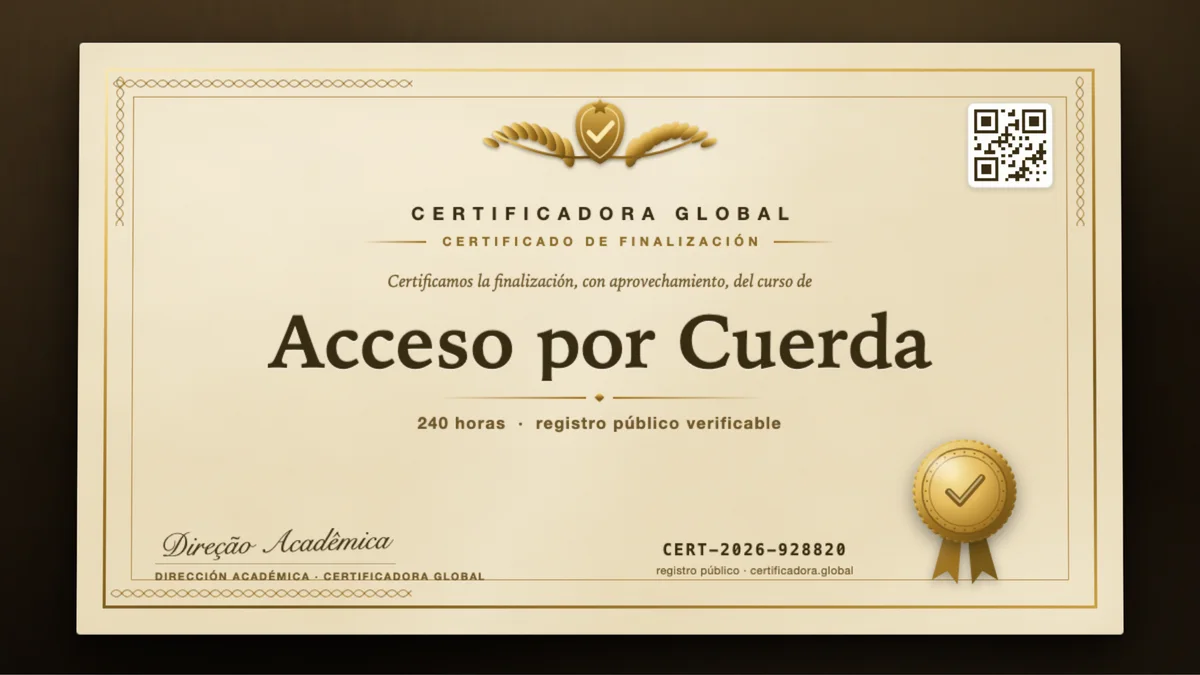 Portada del curso Acceso por Cuerda