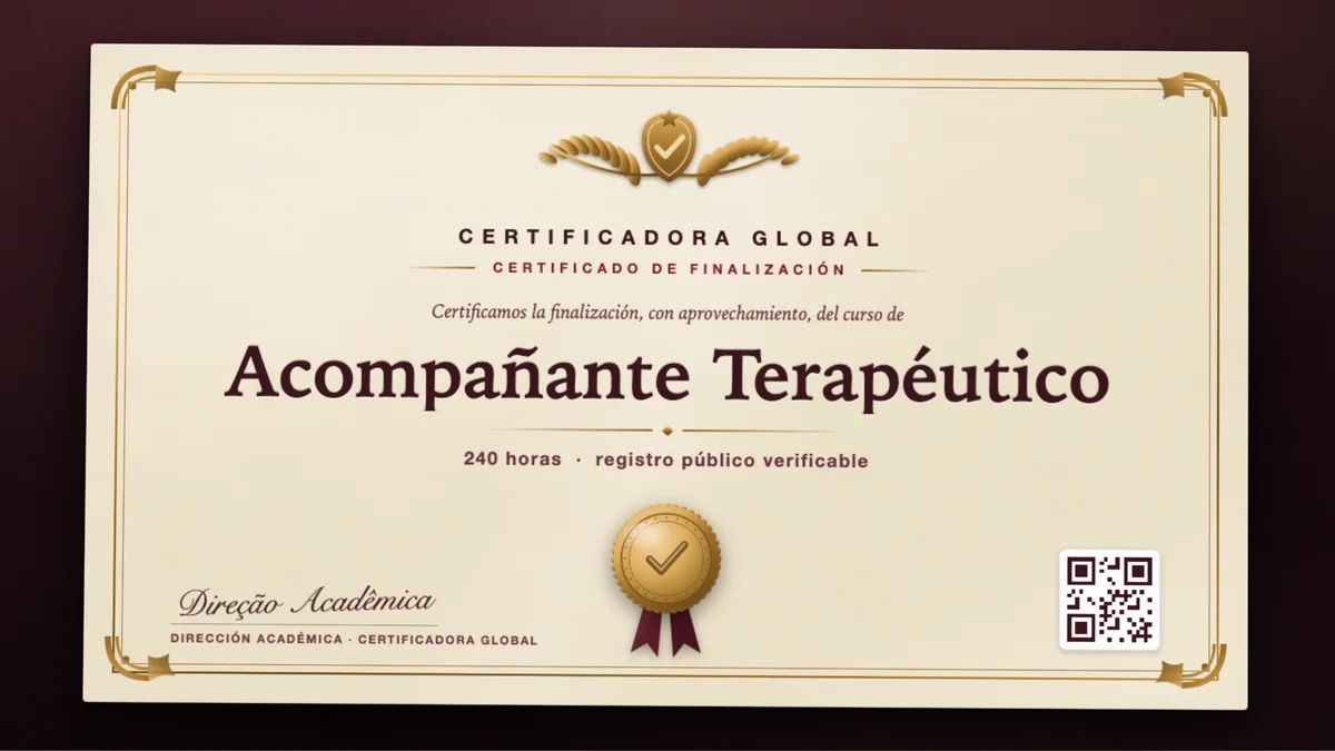 Portada del curso Acompañante Terapéutico