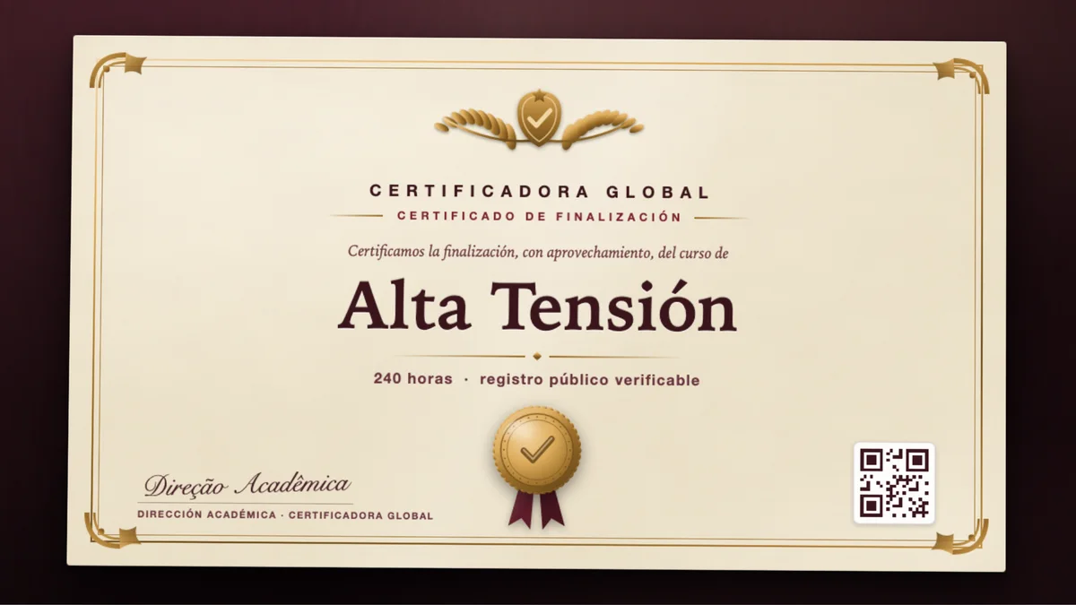 Portada del curso Alta Tensión