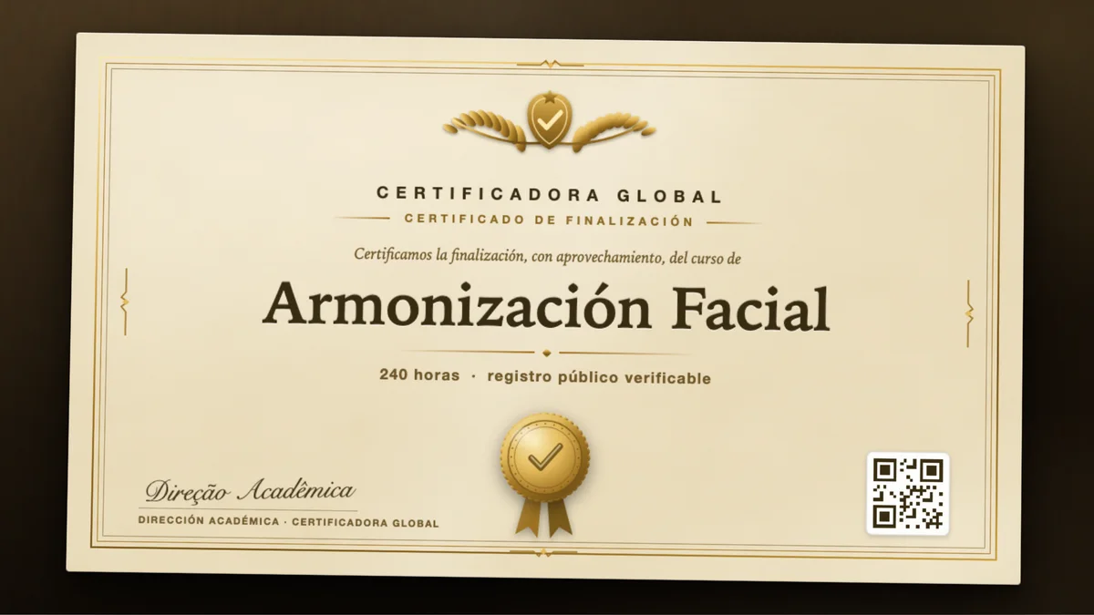 Portada del curso Armonización Facial