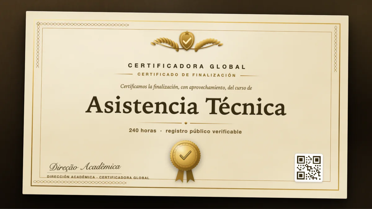 Portada del curso Asistencia Técnica