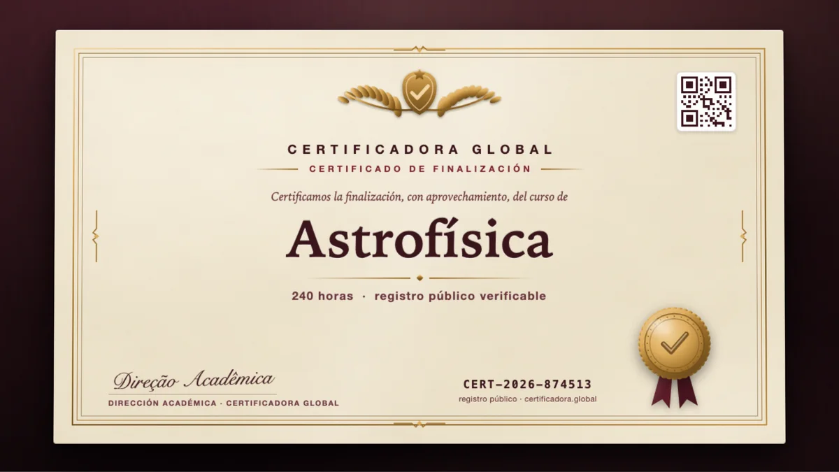 Portada del curso Astrofísica
