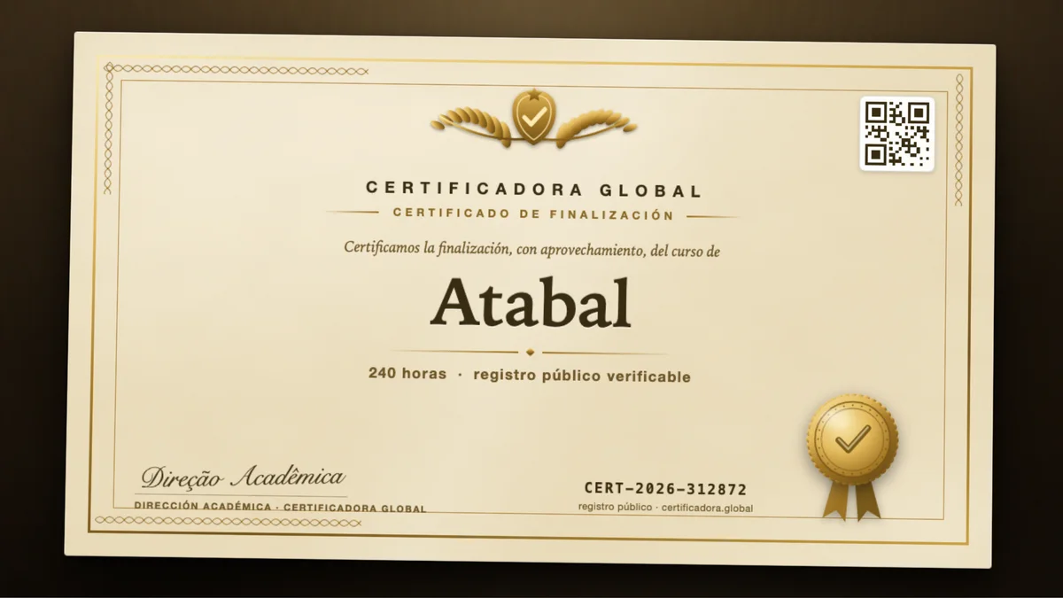 Portada del curso Atabal