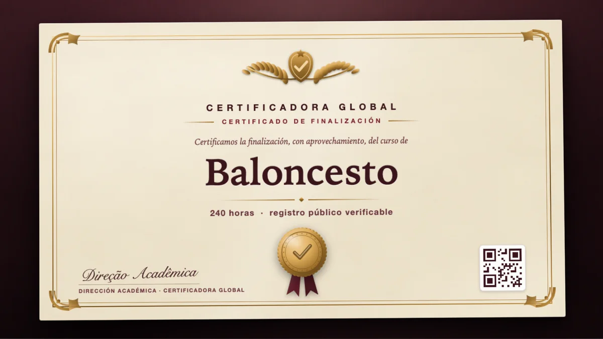 Portada del curso Baloncesto