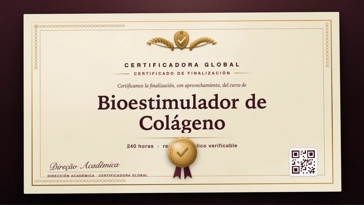 Portada del curso Bioestimulador de Colágeno