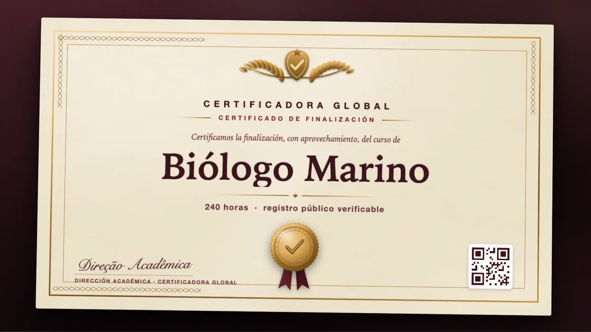 Portada del curso Biólogo Marino