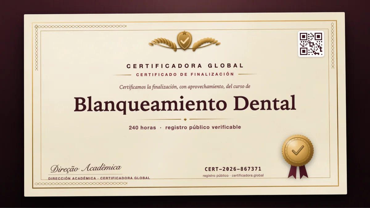 Portada del curso Blanqueamiento Dental