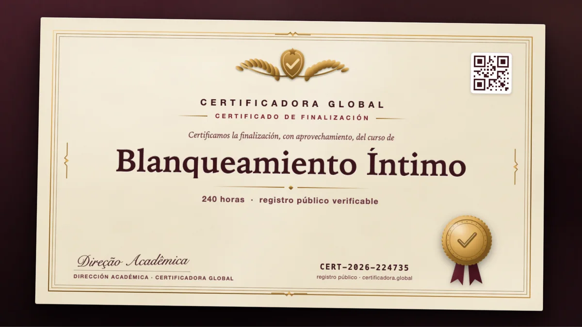 Portada del curso Blanqueamiento Íntimo