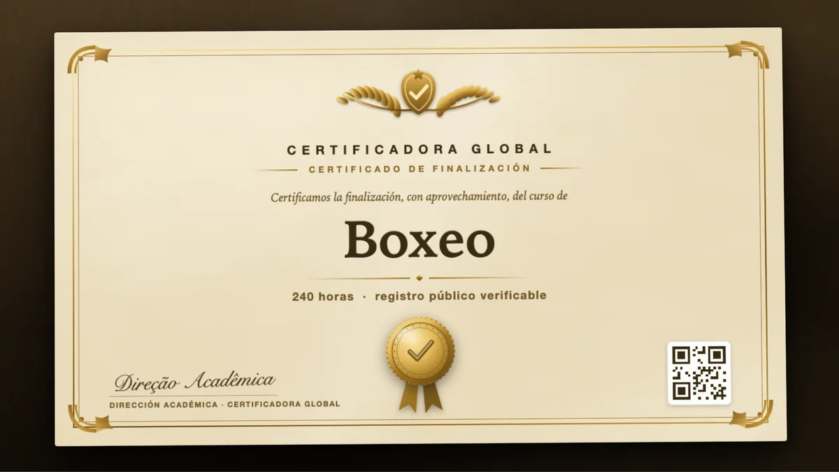 Portada del curso Boxeo