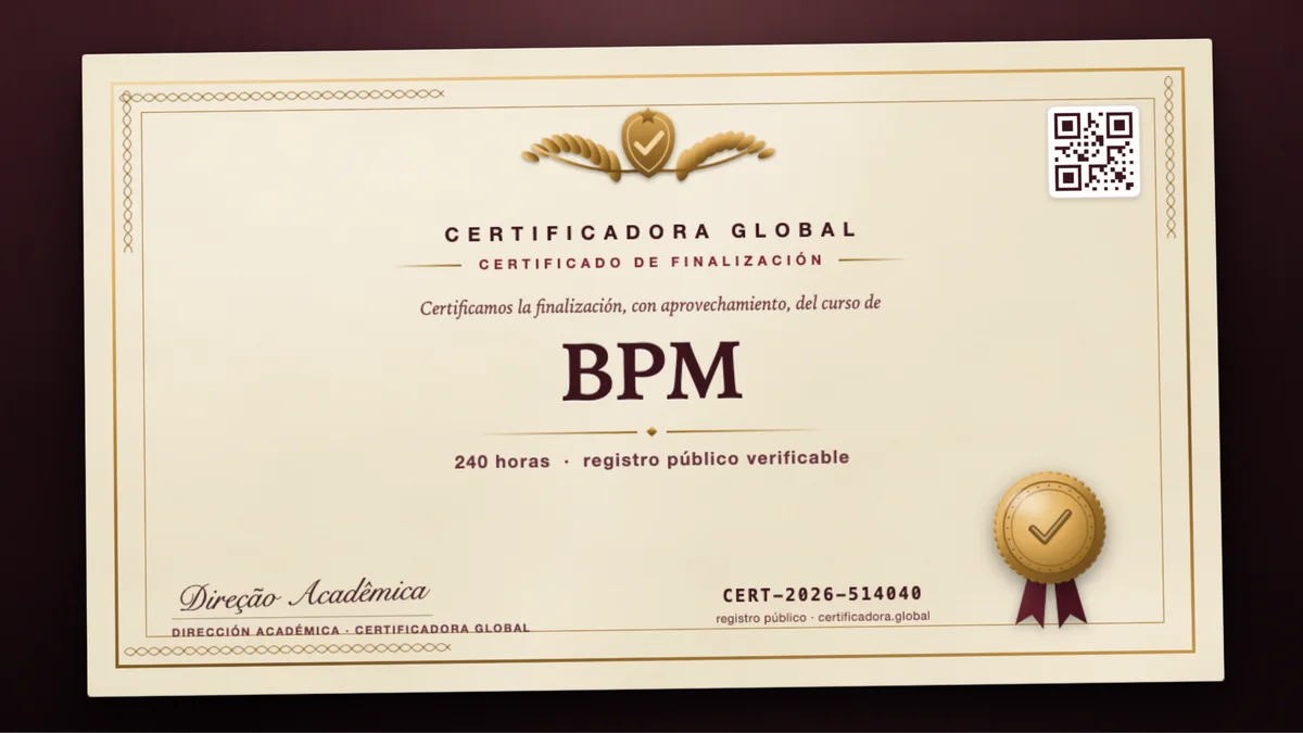 Portada del curso BPM