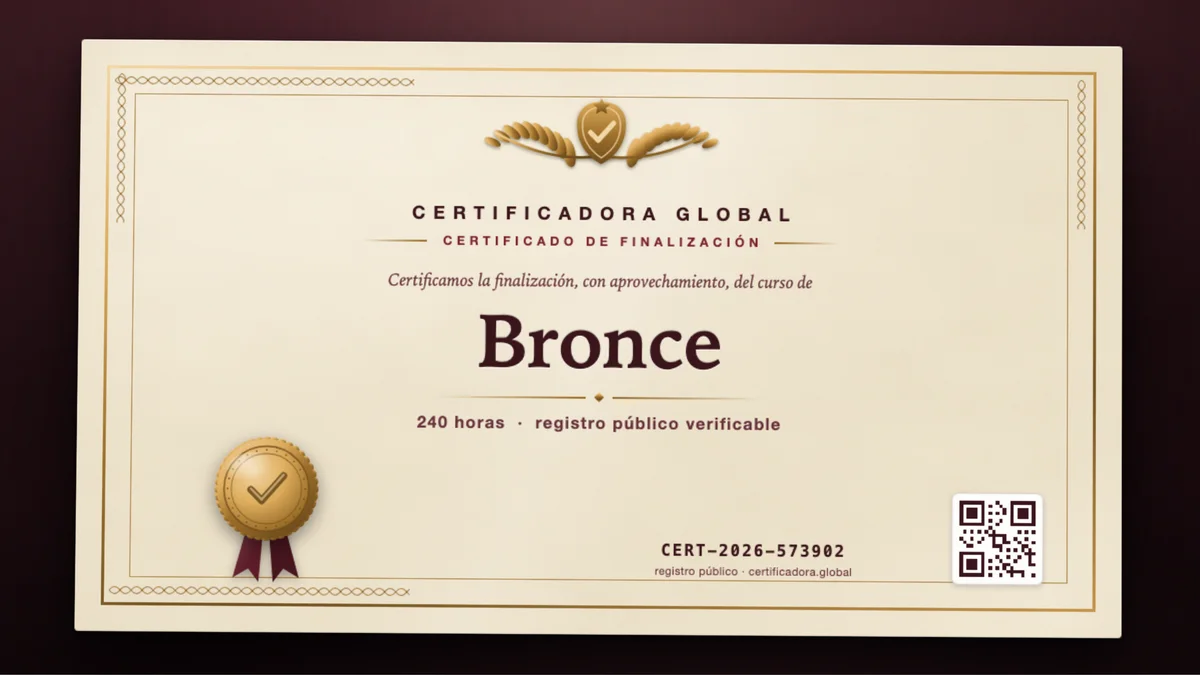 Portada del curso Bronce