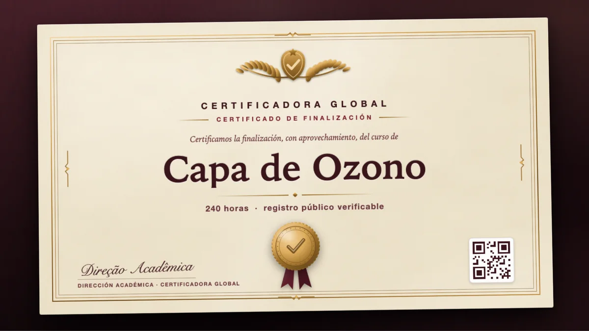 Portada del curso Capa de Ozono