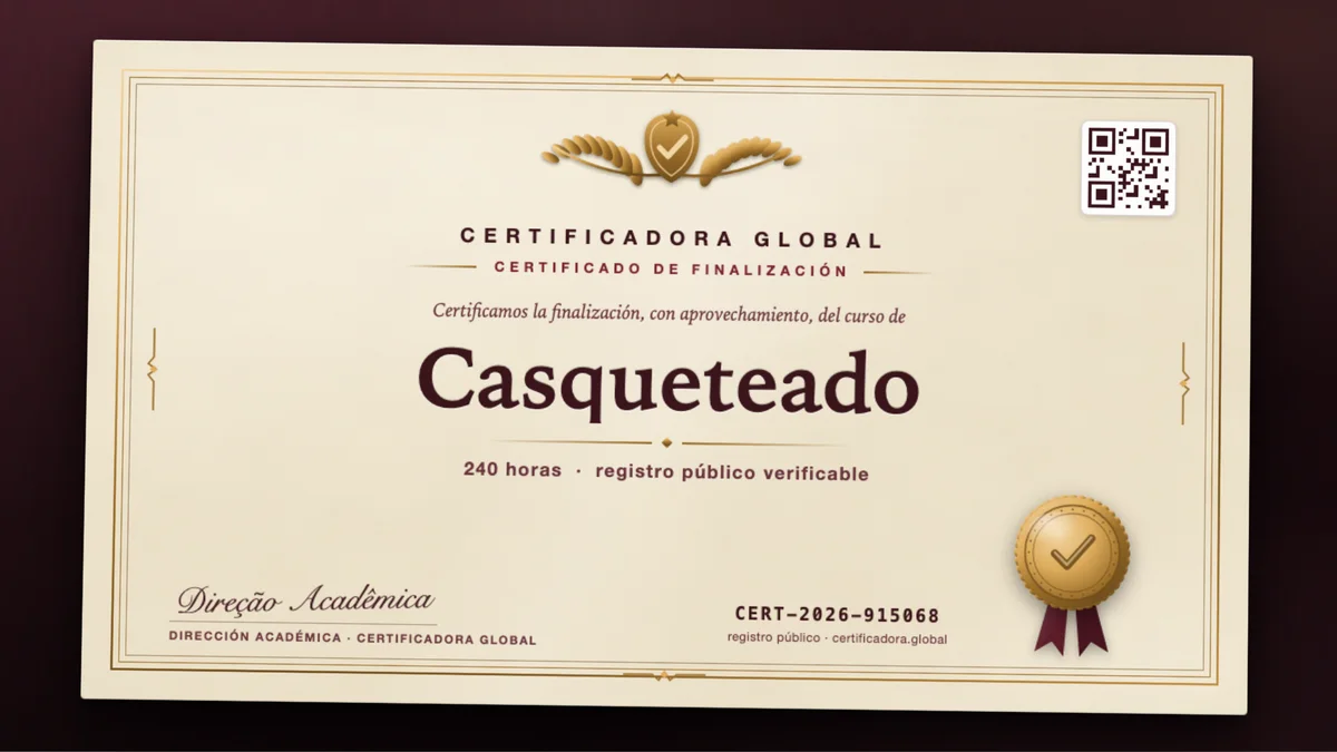 Portada del curso Casqueteado